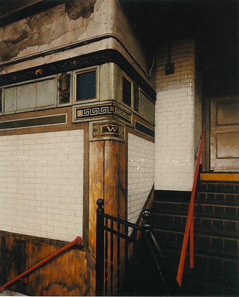 Wall Street Station Stairs